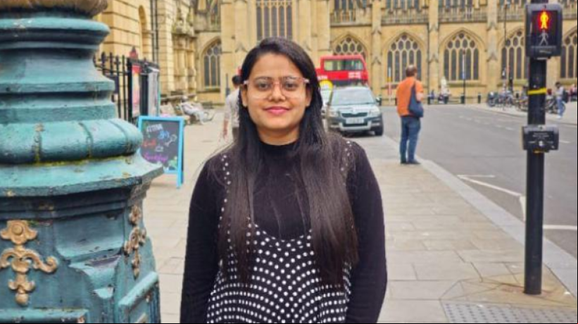 Bhoomi Chauhan diz que perdeu seu voo para Londres após chegar atrasada ao aeroporto de Ahmedabad 